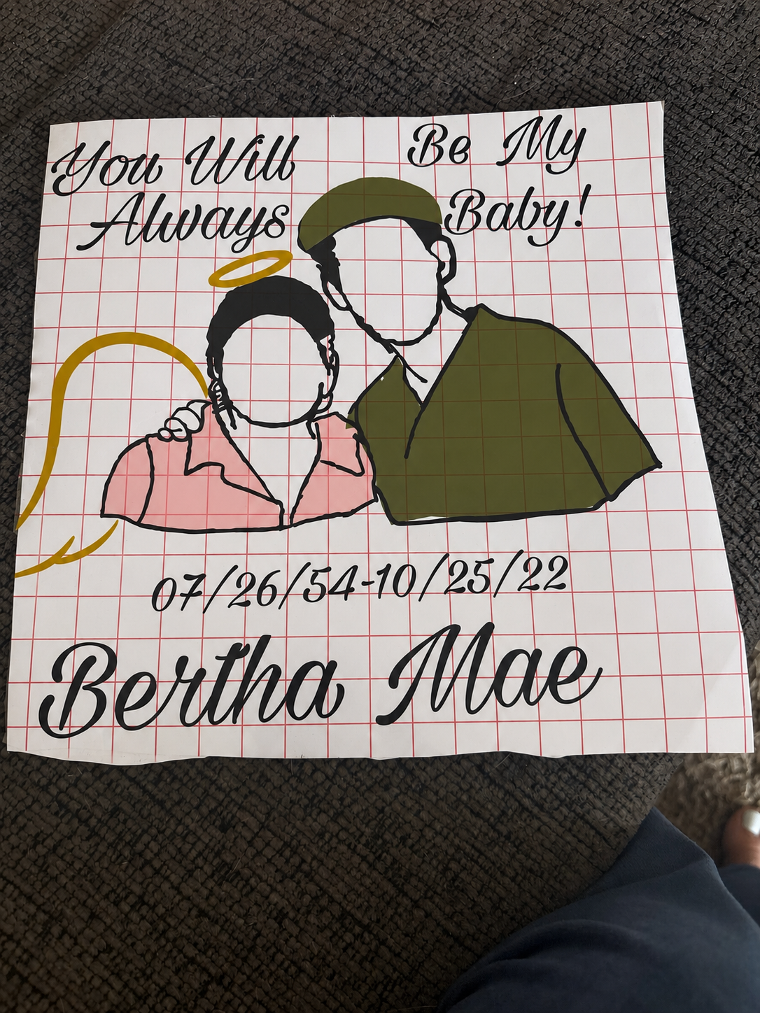 Custome memorial decal
